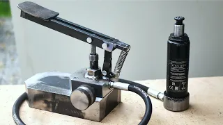 Hydraulic CAR JACK modification