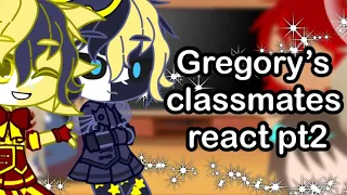 Gregory’s classmates react… pt 2  Fnaf Security Breach AU // || GCRV || GachaClub