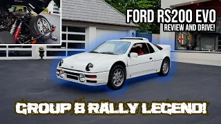 Reviving a Group B Legend: 1985 Ford RS200 EVO Drive & Review