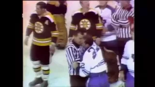 Forbes Kennedy punches linesman George Ashley