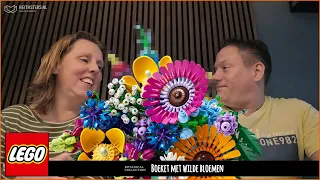 LEGO BOTANICAL WILD FLOWER SET IN ELKAAR ZETTEN - VLOG #558