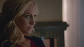 The Vampire Diaries 7x08 Caroline tells Elena and Matt that she is pregnant