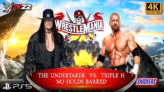 FULL MATCH - The Undertaker vs. Triple H - No Holds Barred: WrestleMania