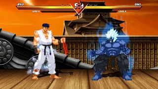 ICE POWER RYU vs ONI - Highest Level Amazing Fight!