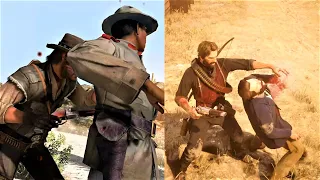 RDR1 & RDR2 Executions! Brutal Animations & Satisfying Ragdoll Physics!