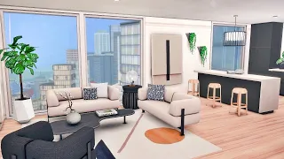 The Sims 4 Apartment Renovation | 702 Zenview | Speed Build + CC Links