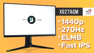 The Do It All Monitor - 1440p/270Hz ASUS XG27AQM