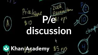 P/E discussion | Stocks and bonds | Finance & Capital Markets | Khan Academy