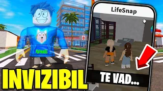 INVIZIBIL Spionez CIUDATI pe Roblox SNAPCHAT..