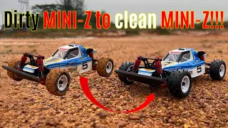 How to guide: Cleaning Kyosho MINI-Z buggy #rc #kyosho #mini-z #buggy