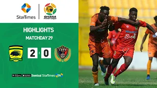 Asante Kotoko 2 : 0 Legon Cities | Highlights | Ghana Premier League | MD 29