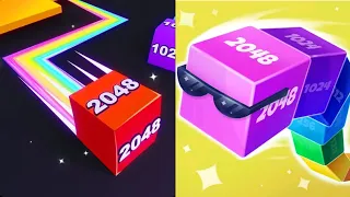 Cube Arena 2048 VS Jelly Cube Run 2048 🔥