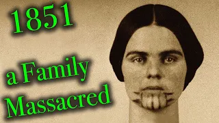 DISASTER AT THE FLATS - The Fate of the Oatman Family. In the hot desert towards Yuma, Arizona.