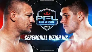 PFL 1, 2024 - Ceremonial Weigh-Ins