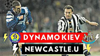 Dynamo Kiev vs Newcastle United 2-2 ( 1997 UEFA Champions League )