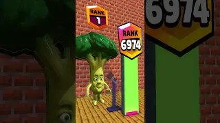 Nikocado Avocado Vs Broccoli Who will Win In Level Up Rank 6974  #fypシ #trending #funnyshorts