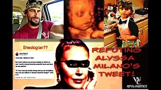 Brett Prieto Exposes Alyssa Milano's Ignorance: Biblically, Historically and Scientifically