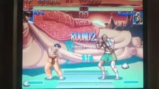 Super Street Fighter 2 Turbo - Level 8 Akuma defeated!