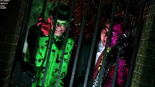 Dr. Meridian learns the secret of Bruce Wayne | Batman Forever