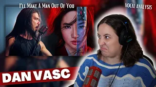 DAN VASC - I'll Make a Man Out of You | Vocal Coach Reaction (& Analysis) | Jennifer Glatzhofer