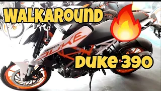 KTM Duke 390 White Walkaround Video (Hindi) 2019