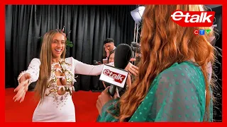 Tate McRae finally meets Priyanka at 2023 Juno Awards | Etalk Red Carpet