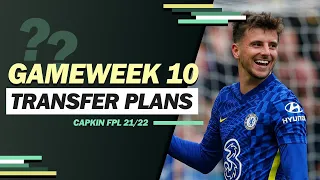 GW10 | Transfer Plans | 110 POINTS! Fantasy Premier League 2021/2022 | TIPS & GUIDE!