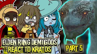 Elden Ring Demigods React To Kratos Part 5 || Gacha Club ||