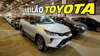 LEILÃO da TOYOTA, HONDA, BANCOS e FROTA CCR