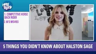 5 Things You Didn't Know About Halston Sage