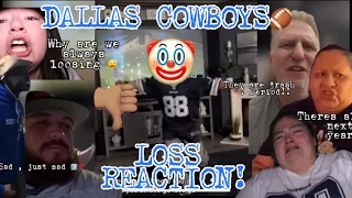 DIE-HARD FANS REACTION TO DALLAS COWBOYS LOSS PART 2 !! HILARIOUS 😂 LIKE 👍🏽 COMMENT 💭 SHARE 💻