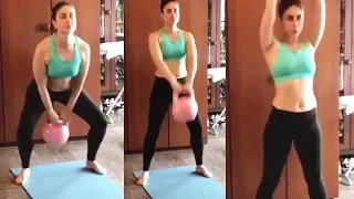 Kareena Kapoor Workout In Gym Today