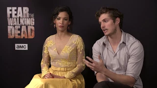 Danay Garcia & Daniel Sharman Talk 'FearTWD' Season 3