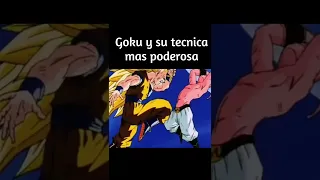 Goku y su técnica mas poderosa meme