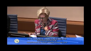 10-23-2018 - Full Meeting - Newport Beach City Council