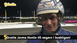 Jorma Kontio kuskchampion på Solvalla 2018