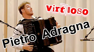 Итальянский аккордеонист-виртуоз/ Italian virtuoso accordion player  Pietro Adragna  Novosibirsk