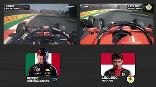 PEREZ CRASH with LECLERC | ONBOARD | MEXICO 2023