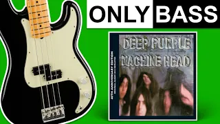 Smoke On The Water (Remastered 2012) - Deep Purple | Only Bass (Isolated)