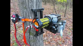 Electric Tree Winch - Portable Deer Winch - Welding