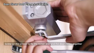 door closer door frame installation