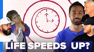 Why Life Seems To Speed Up As We Age REACTION!! | OFFICE BLOKES REACT!!