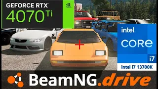 BeamNG.drive ФПС ТЕСТ | ТРАФИК | RTX 4070 TI + I7 13700K