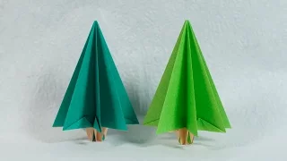 Easy Paper Tree - Origami Christmas Tree Tutorial (Henry Phạm)