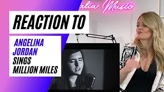 Voice Teacher Reacts to Angelina Jordan sings Million Miles (Live in Studio)