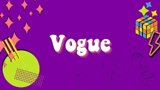 Vogue | Jukebox Time Machine