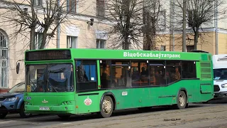 Trip by bus MAZ-103.465 №АЕ 1563-2/Поездка на автобусе МАЗ-103.465 №АЕ 1563-2