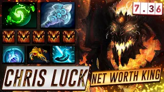 Chris Luck Shadow Fiend Net Worth King - Dota 2 Pro Gameplay [Watch & Learn]