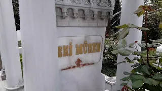 Zeki Müren'in mezarını  ziyaret ettim.  #zekimüren