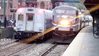 Non Stop Metro North & Amtrak Rush Hour Action in Poughkeepsie ft 229, 230, triple meets and more!!!